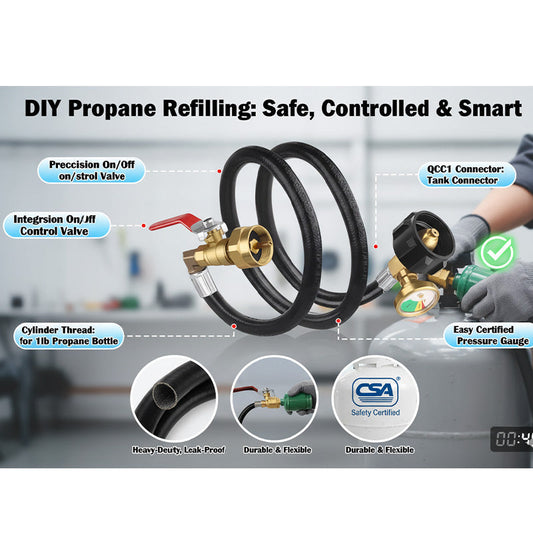 Is DIY Propane Refilling Safe? A Must-Read Guide for Using Adapters