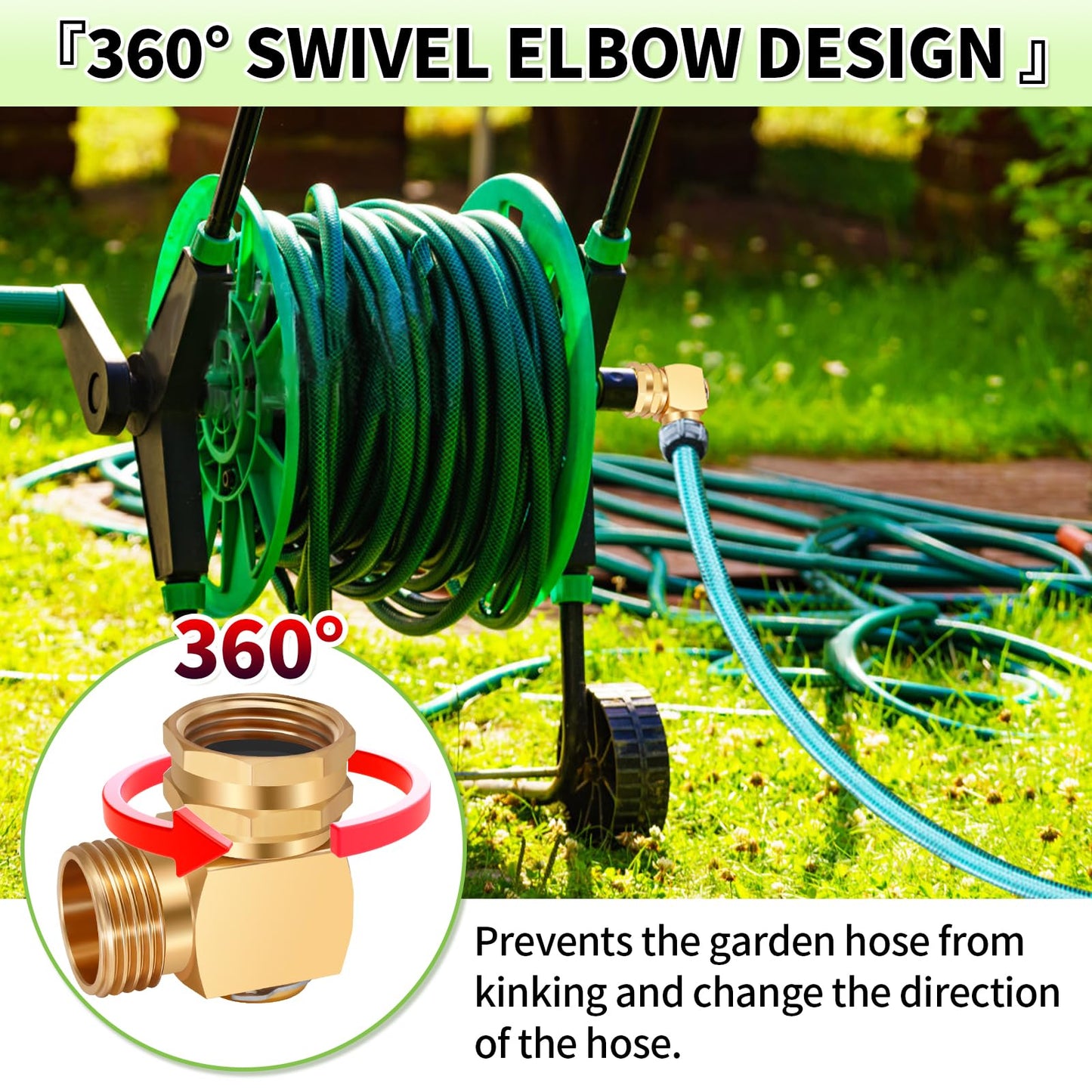 Garden Hose Swivel Adapter Fitting