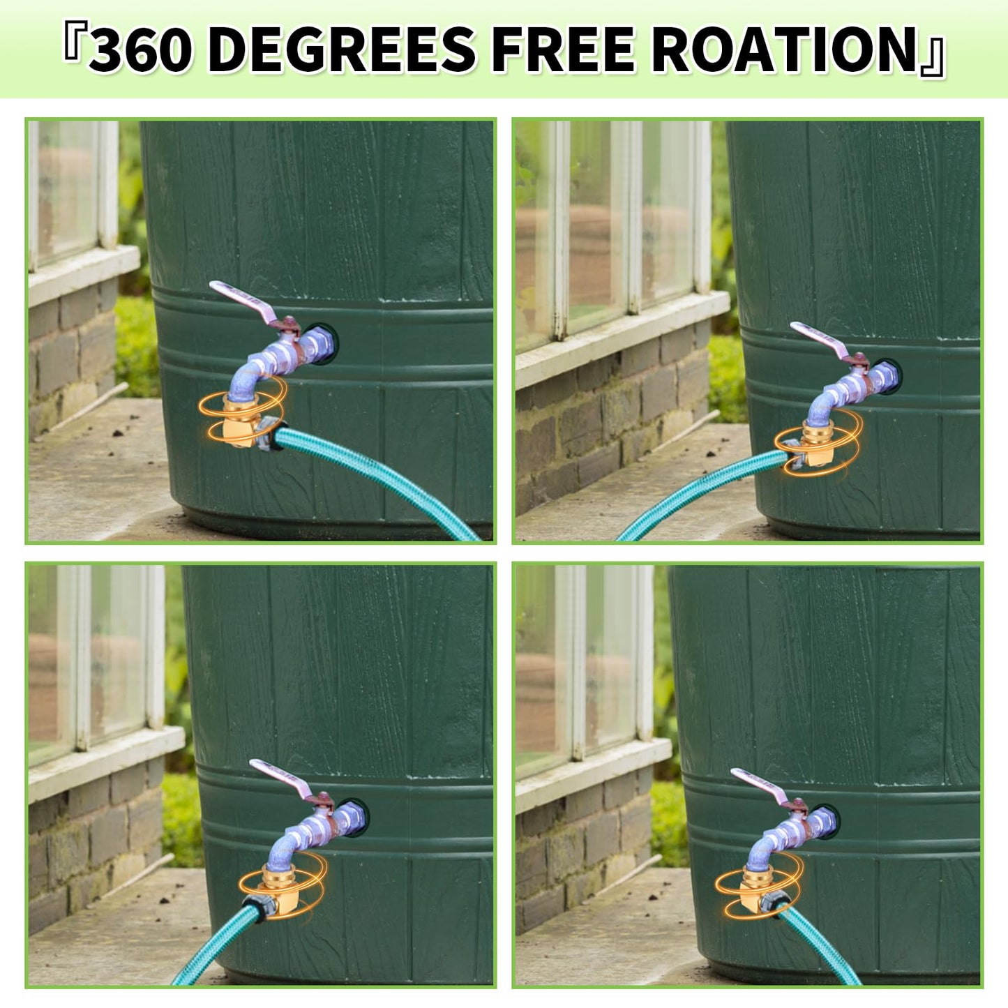 Garden Hose Swivel Adapter Fitting