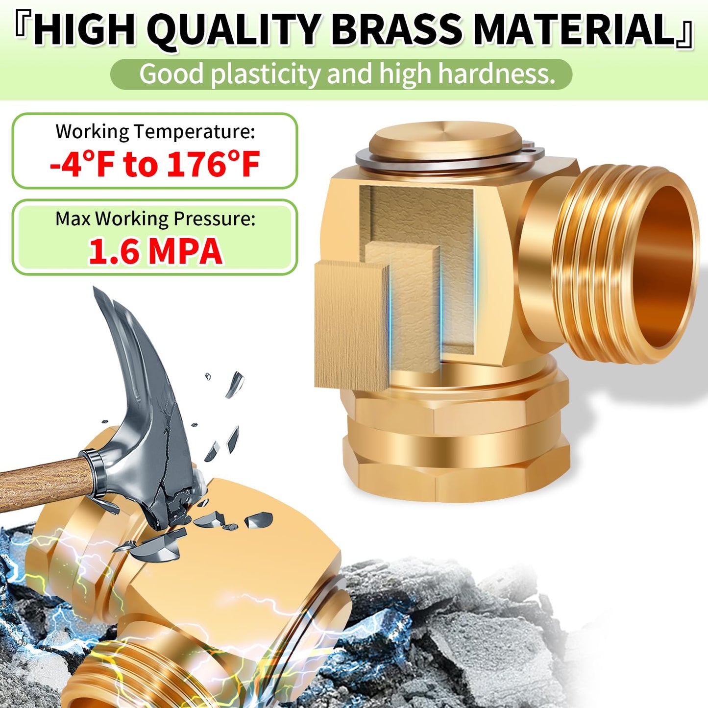 Garden Hose Swivel Adapter Fitting