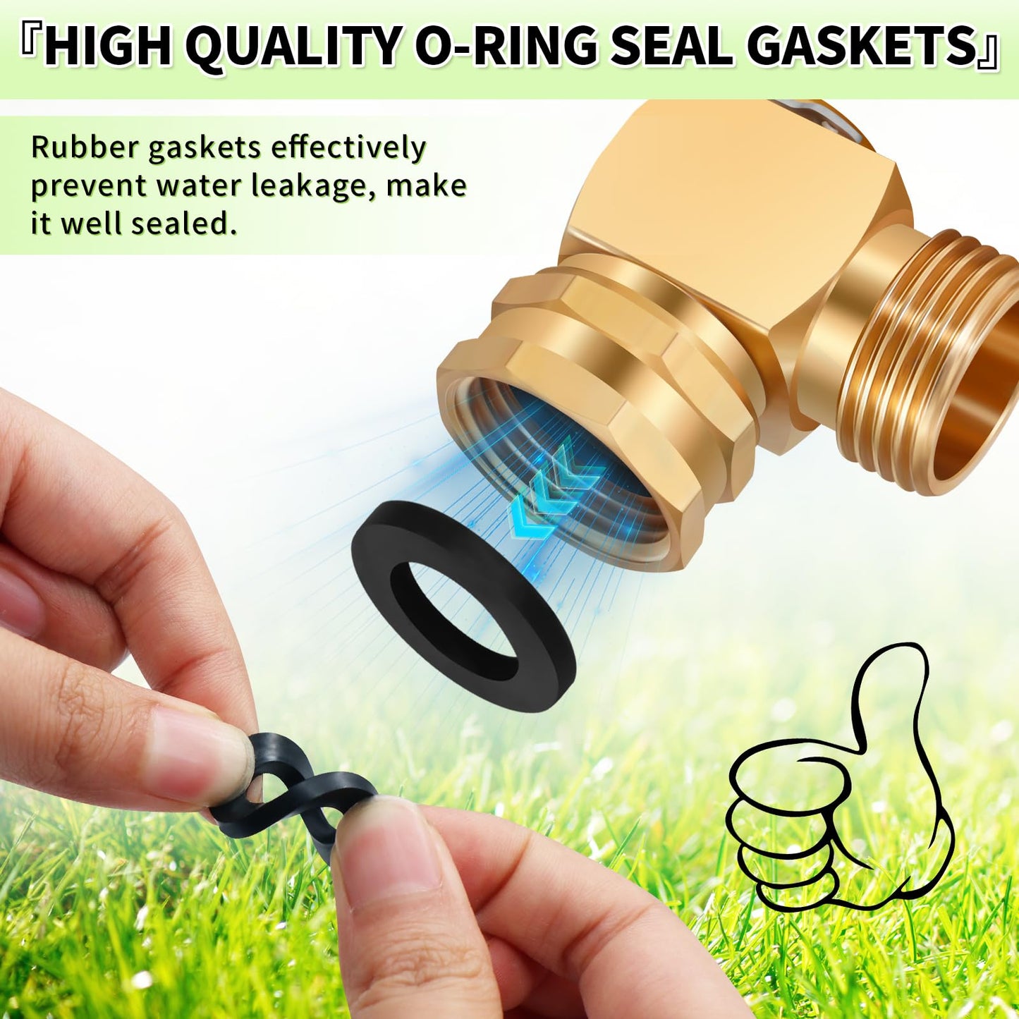 Garden Hose Swivel Adapter Fitting