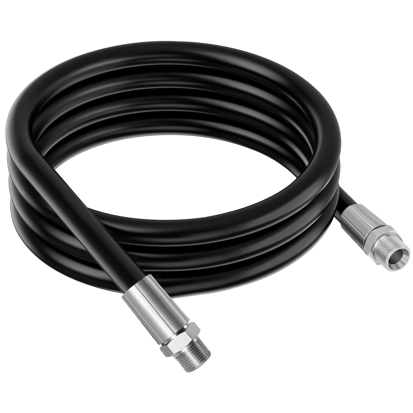 Tuyau de transfert de carburant NPT de 3/4 pouces, tuyau de tube de réservoir de pompe de transfert de carburant diesel de 10 pieds pour l'essence