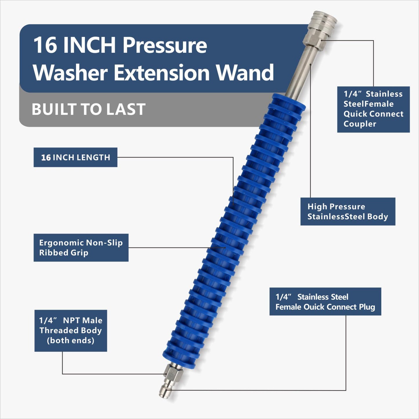 Pressure Washer Extension Wand