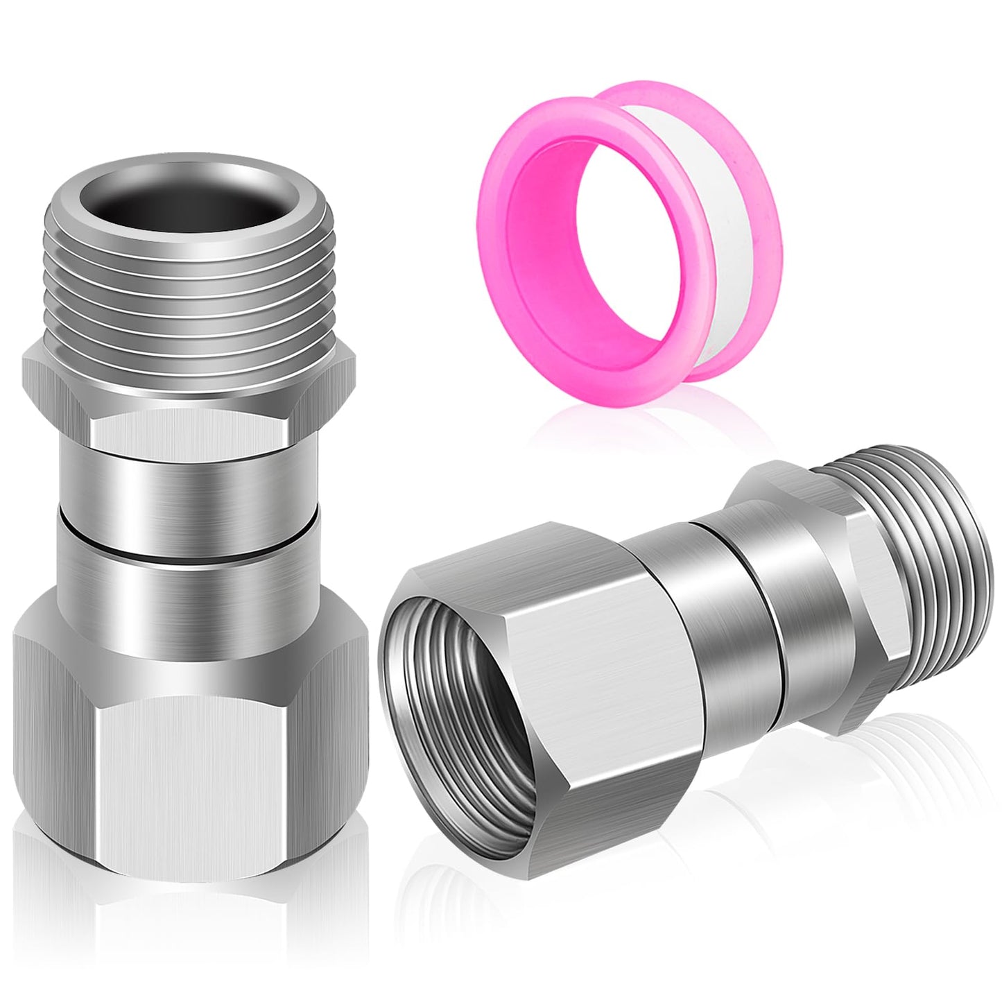 Boltigen 2Pcs M22-14mm Pressure Washer Swivel Fitting