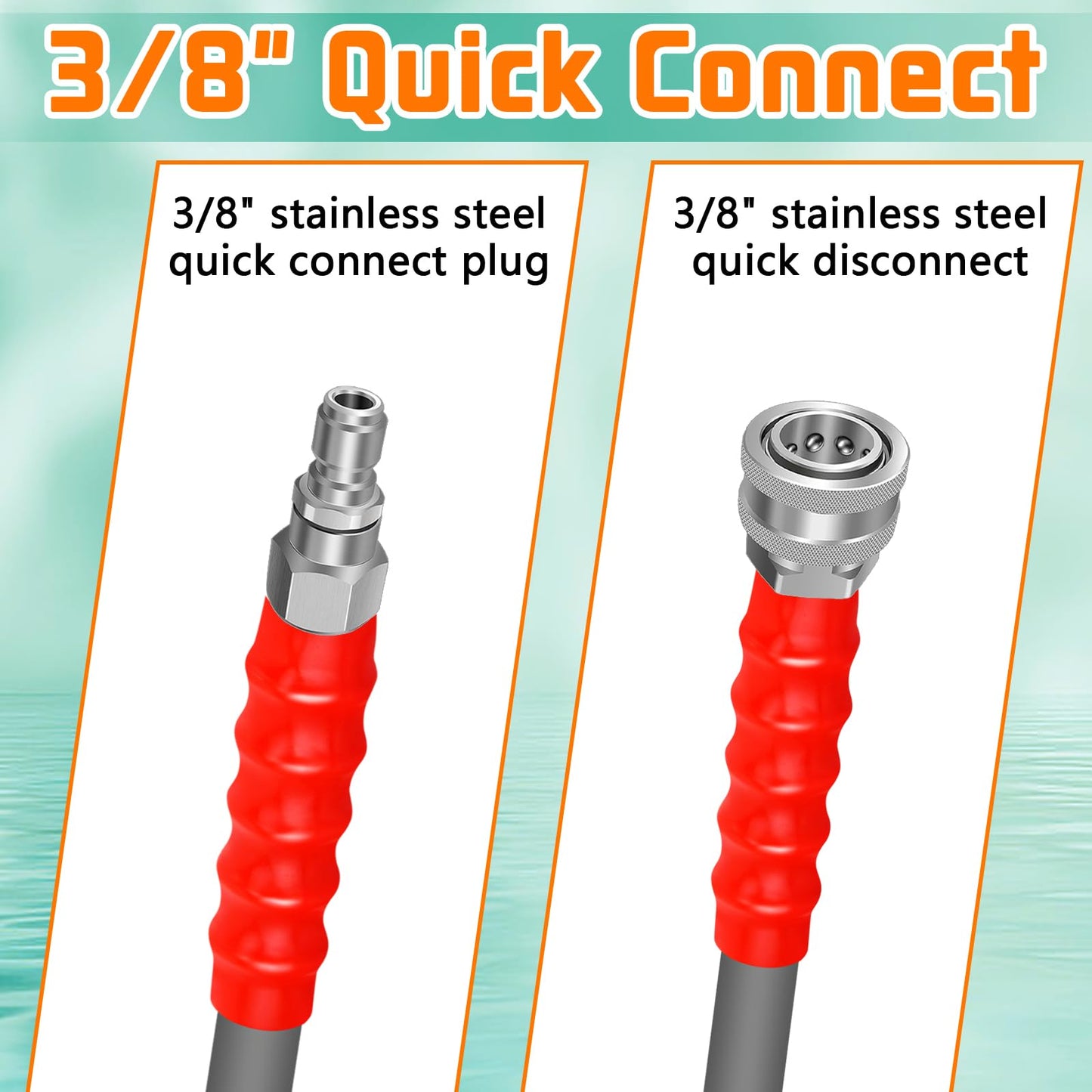 Pressure Washer Quick Connect with Swivel