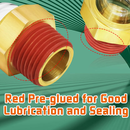 3/4 NPT brass oil sight glass
