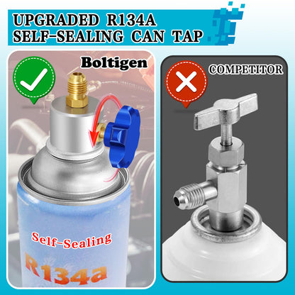 Boltigen Self Sealing R134A Can Tap Valve